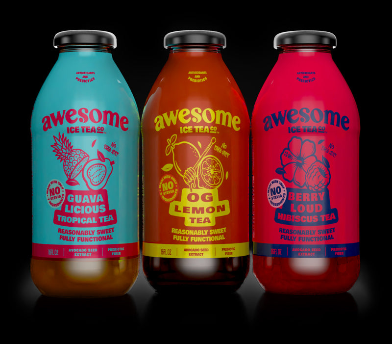 Awesome Ice Tea — 3 Flavors